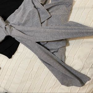 Lululemon long sleeves! Not exactly sure the exact size but felt like a medium